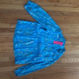 Lilly Pulitzer Silk Top size S NWT